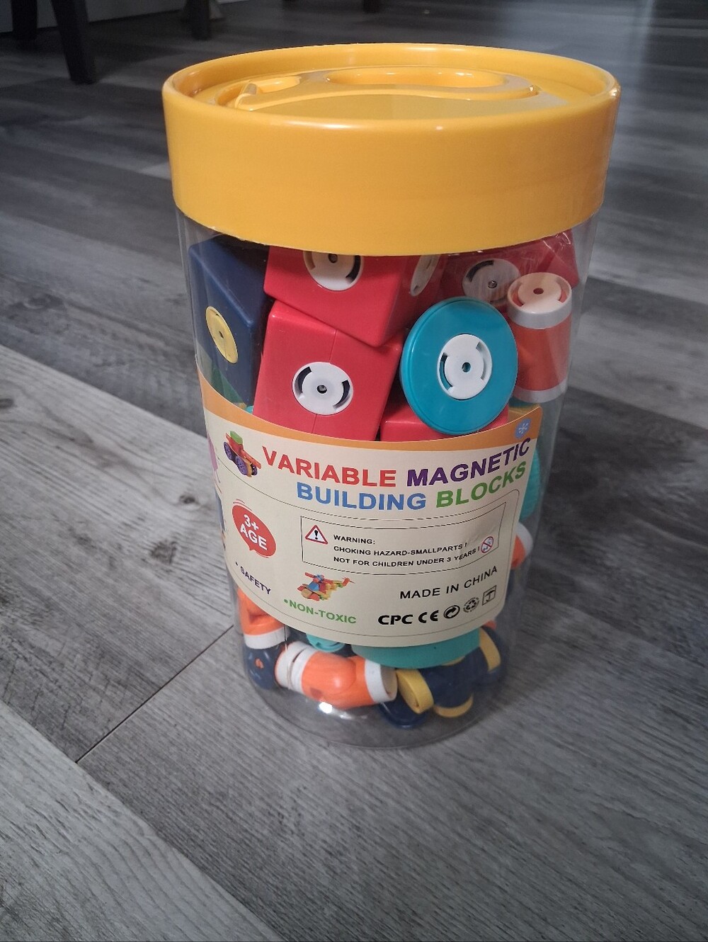 Variable Magnetic Building Blocks - Multicolor - Picture 2 of 3